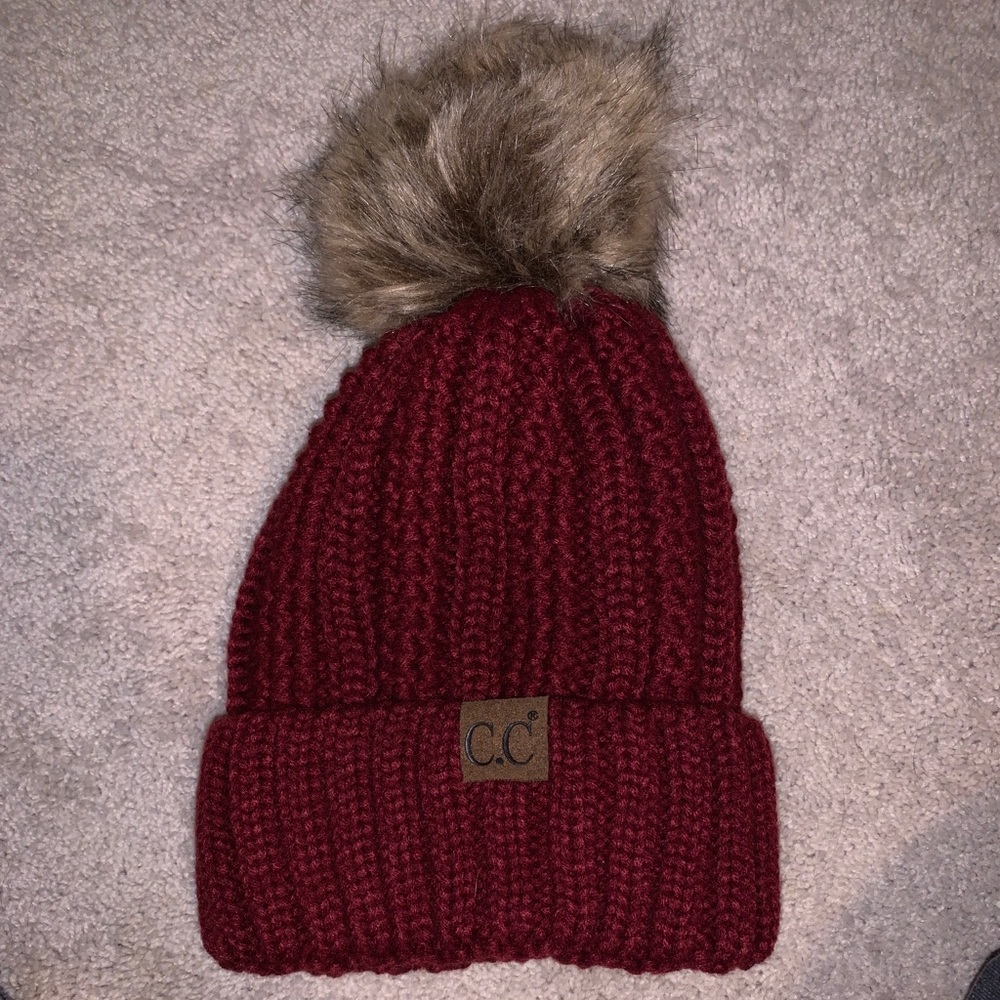 Red C.C. Hat